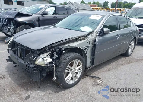 2010 Infiniti G37 Journey z USA, uszkodzony, nr VIN JN1CV6AP9AM403582